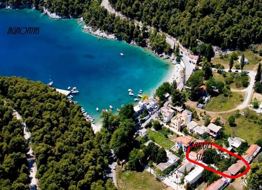 Katikies Stamatias Studios & Maisonettes Agnontas Exterior foto